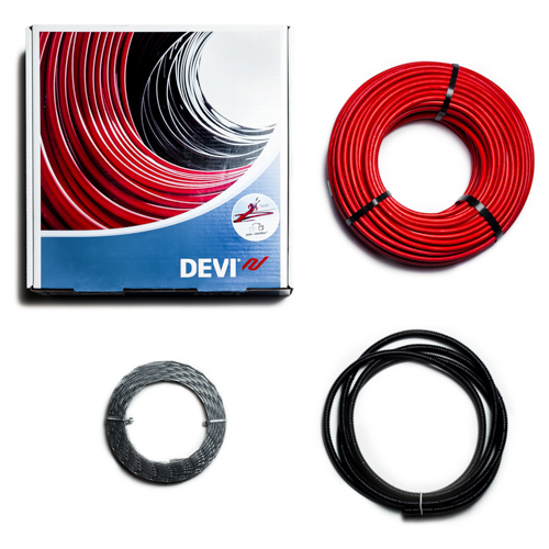 Нагрівальний кабель в стяжку DEVIflex 18T 134 Вт (0,9 м.кв)